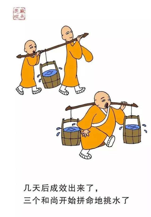 大公司病--三个和尚没水吃,太形象了