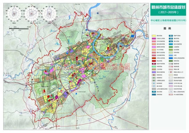 图解!赣州市城市总体规划(2017-2035年)出炉!