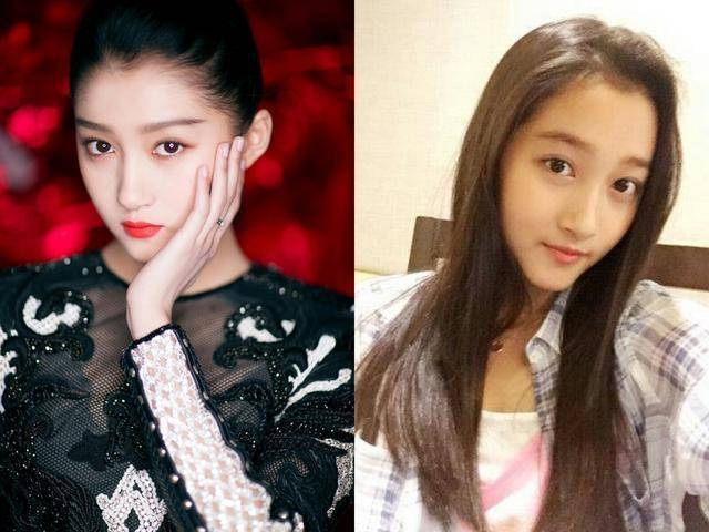 关晓彤平时涂口红化妆直接秒变女神,但要是不涂口红不化妆就像一位