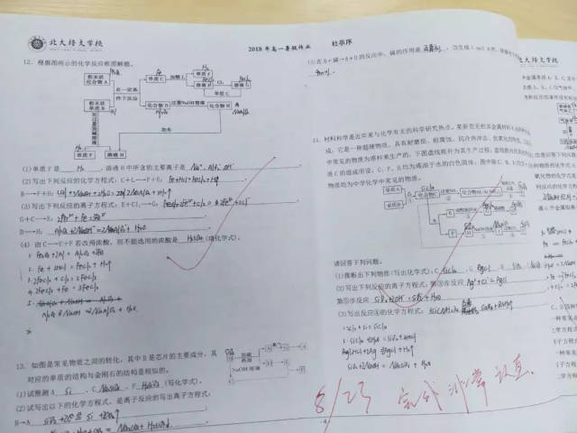 展示优秀成果,点亮学生风采—高二优秀暑假作业展