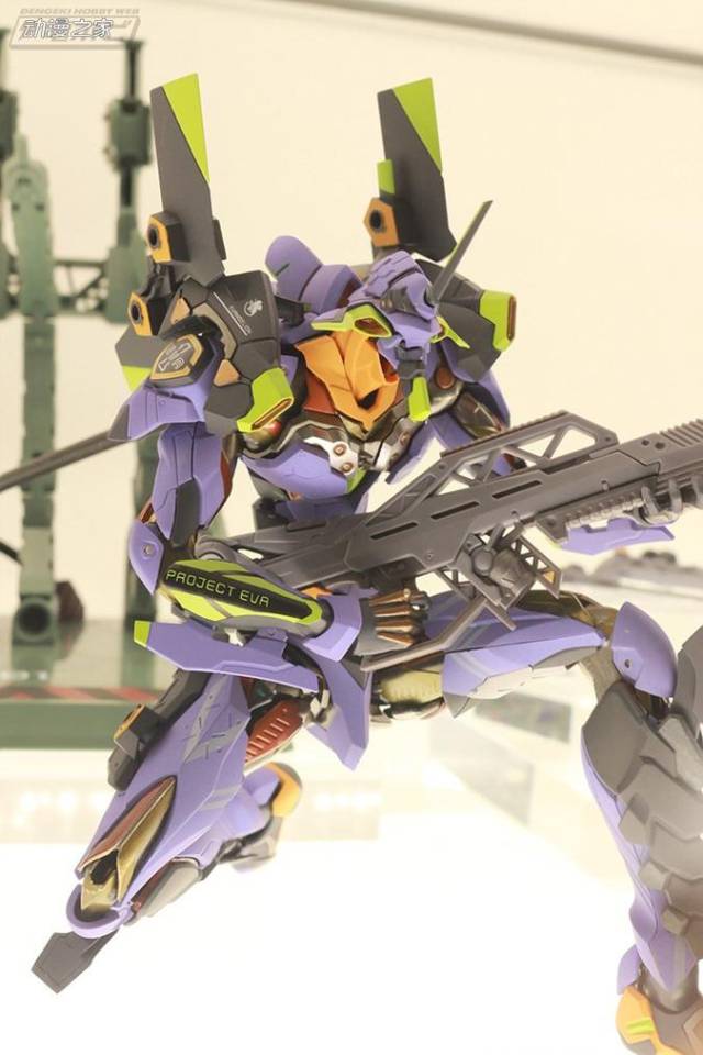 EVA初号机模型秋叶原展示中!9月3日开始预约