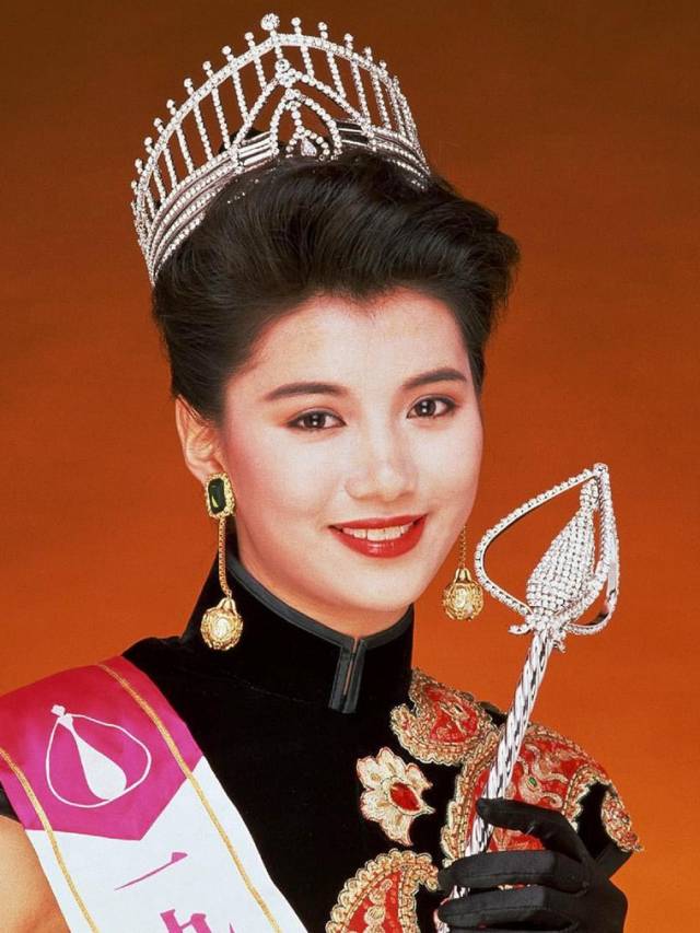 1991年香港小姐冠军郭蔼明.