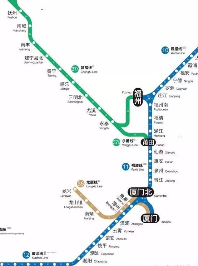 【收藏】终于有人把全国高铁图画得像坐地铁一样方便了