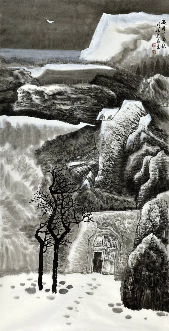 杨春生山水画作品赏析 | 笔力精湛 气韵不凡【博宝·典藏】