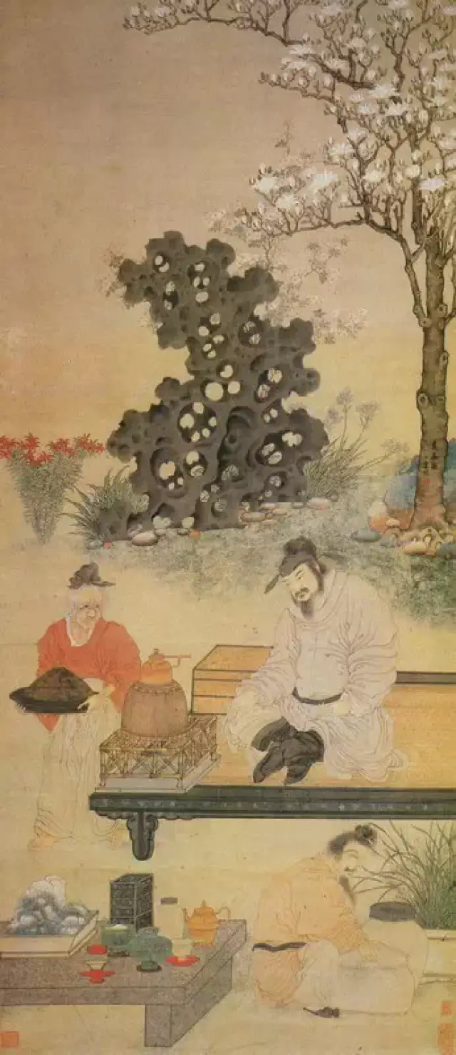 从历代古画中看古人是如何品茗啜茶的