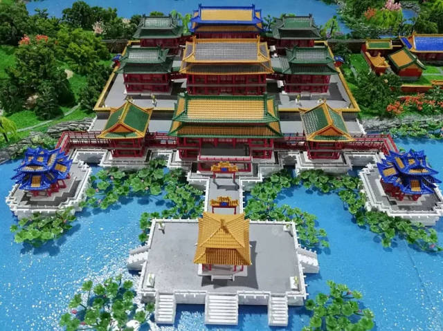 圆明园盛时全景模型展开放啦!来欣赏鼎盛时期的“万园之园”!