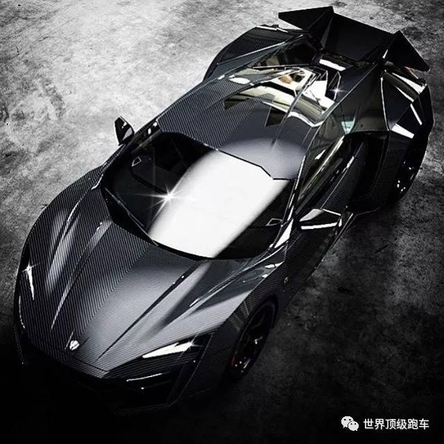 莱肯lykan hypersport,外观霸气侧漏