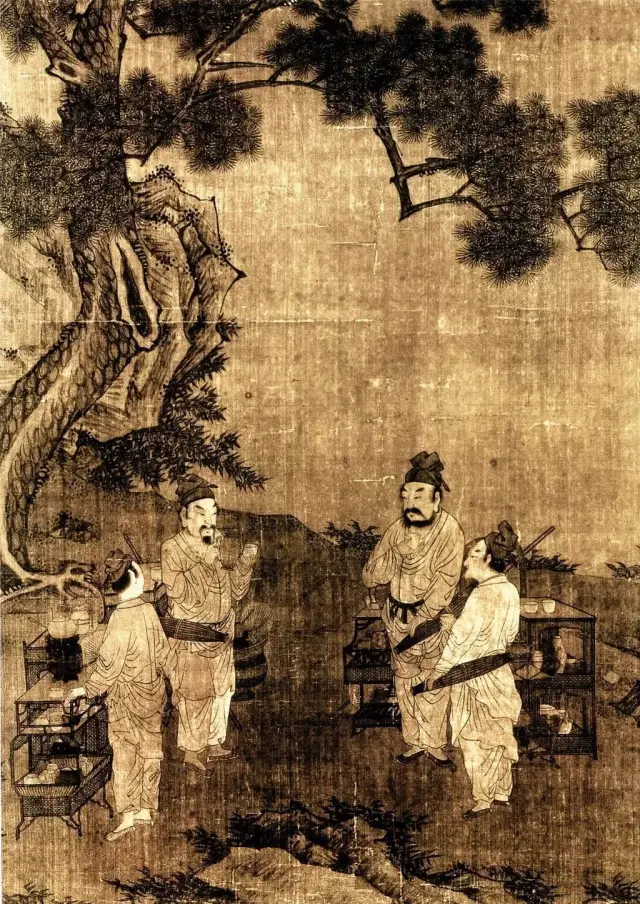 从历代古画中看古人是如何品茗啜茶的