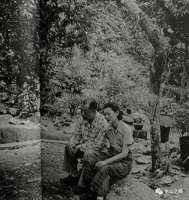 张学良在台湾幽禁照片:大山深处种菜取乐,赵四小姐陪到老