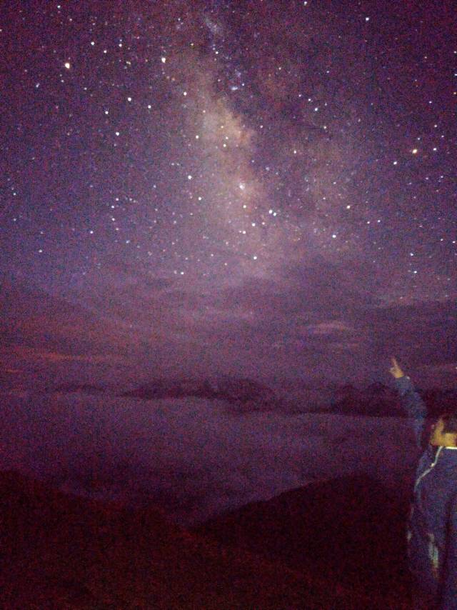 达瓦更扎,星空,云海,日出