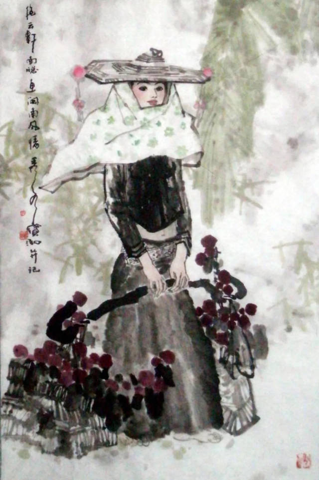 程宝泓--当代中国人物画名家水墨艺术
