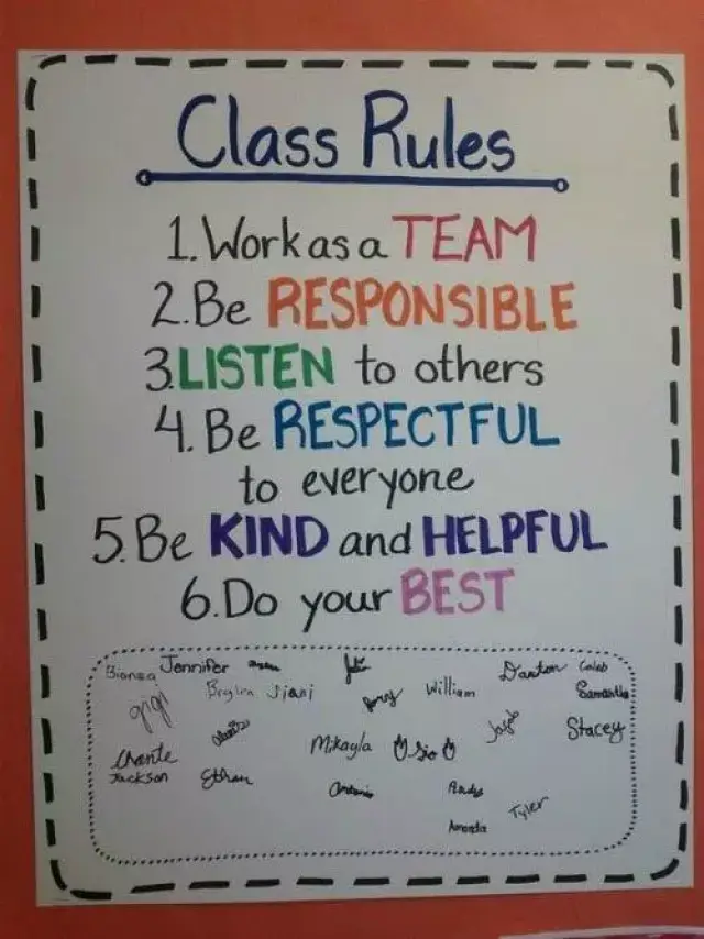making class rules