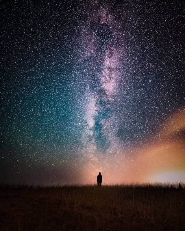 在"世界的尽头"芬兰拍摄的绝美星空:夜空原来如此美丽