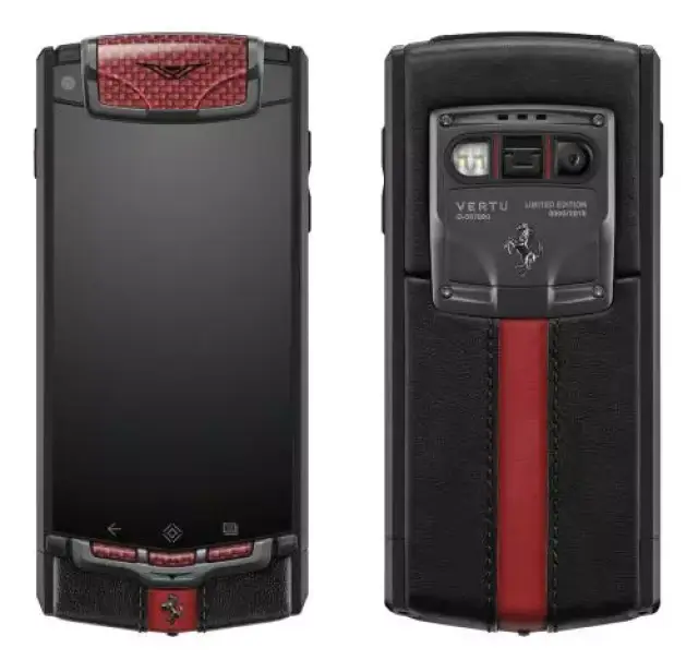 vertu ti法拉利定制版售价:未知