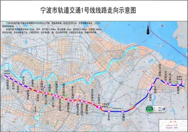 宁波轨道交通大盘点,3年内再增6条线!