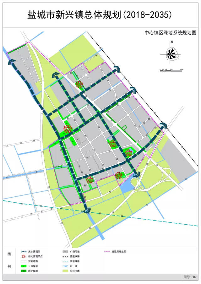 新兴镇区2018-2035详细规划图曝光 含多个片区 更有地铁多条钱