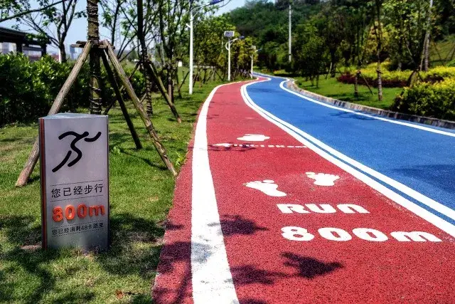 健身步道,藏身城市的脚下最美风景