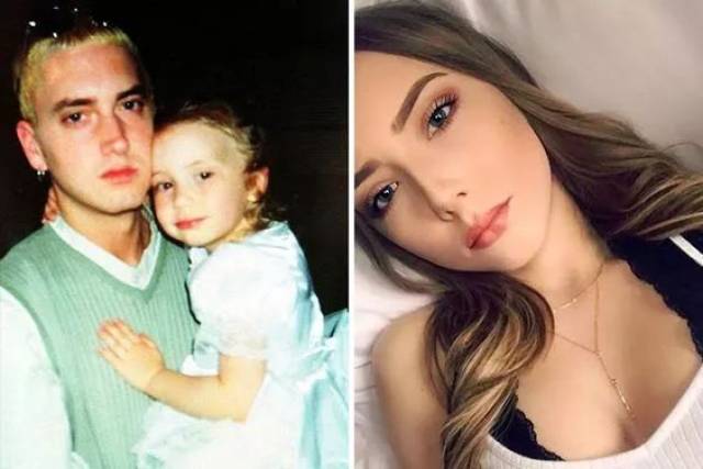 "姆爷"eminem女儿近照曝光,22岁的她天使面孔魔鬼身材