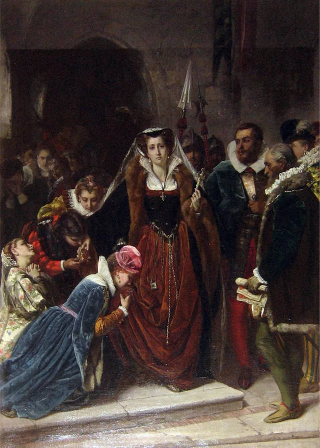 《玛丽·斯图亚特走上断头台(1861)