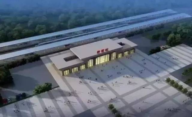 最新消息:成贵高铁黔西站站房体封顶啦!