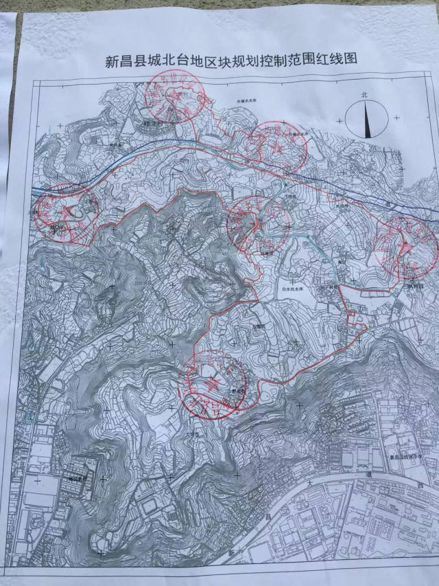 新昌城北台地将有新规划!红线控制范围公布.