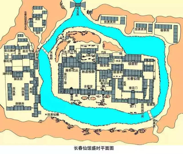 道光中叶改建九洲清晏帝后寝宫区时,亦曾寝居于本景.可谓御园