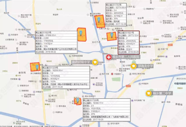 5亿元竞得嘉兴桐乡市崇福镇商住地,楼面价4344元/㎡