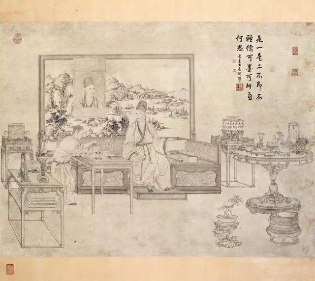 "行乐图"中的乾隆面面观