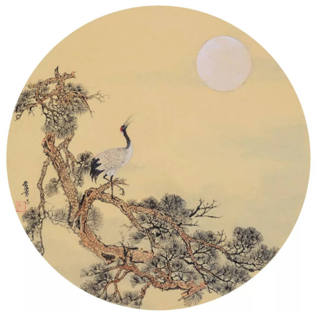 常潇 《风景》 直径33cm