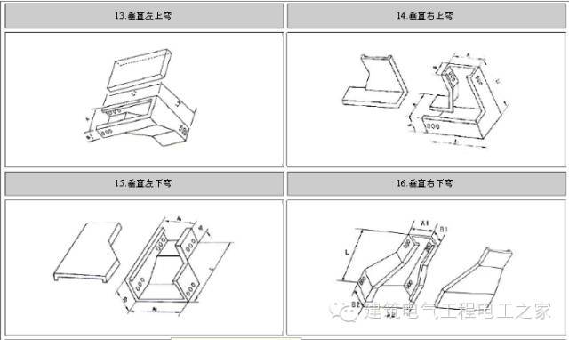 桥架安装及弯头制作公式