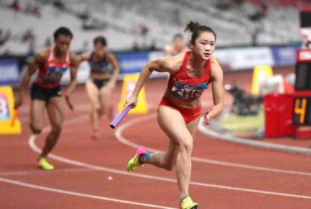 【料到体育】亚运女子4x100米接力中国女队遭巴林绝杀