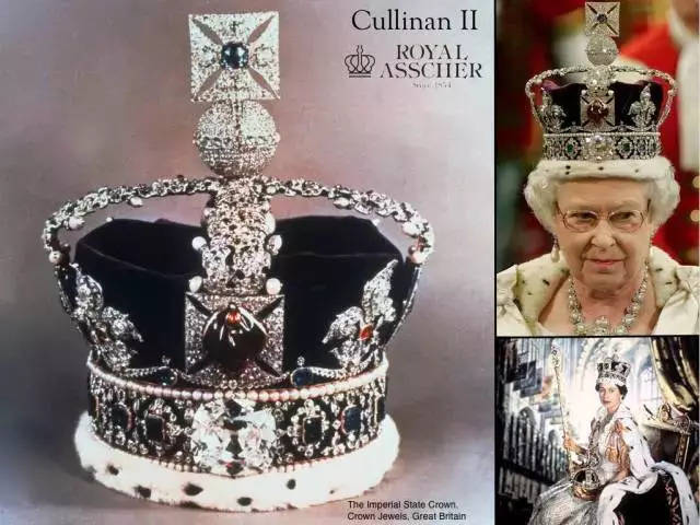 帝国皇冠是最有名的加冕礼冠.是1838年为维多利亚女王打造