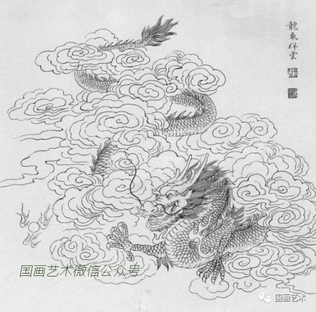 龙身结构示意 正面龙头画法 稍侧面龙头画法 首赞  1 平台声明