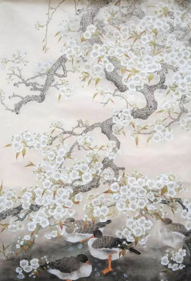 清隽雅洁,意韵高骞——著名花鸟工笔画家赵松岩作品欣赏