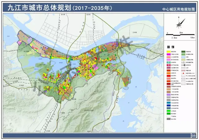 九江市城市总体规划(2017-2035年)成果的批前公示啦!图片