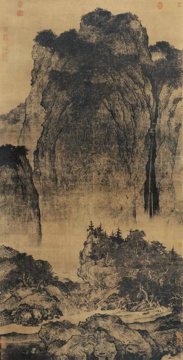 瑕瑜互见的古代山水画