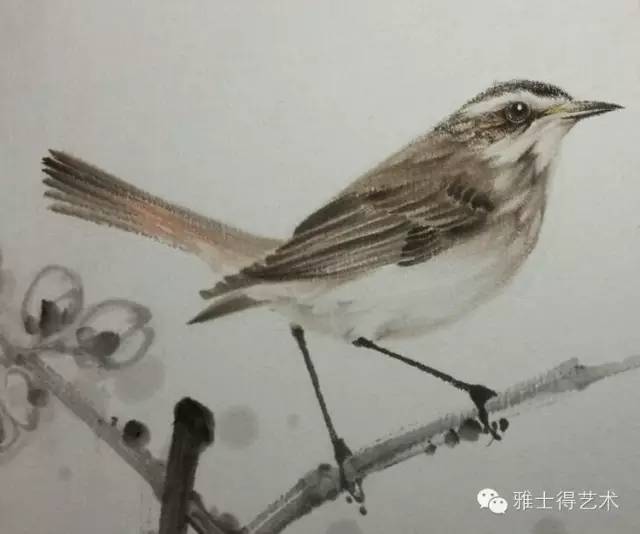 钟真 国画麻雀作品很漂亮(收藏了!)