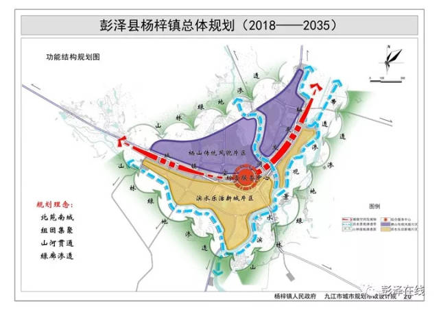 一,编制目的 为落实彭泽县总体规划要求,指导杨梓镇镇域城乡公共服务