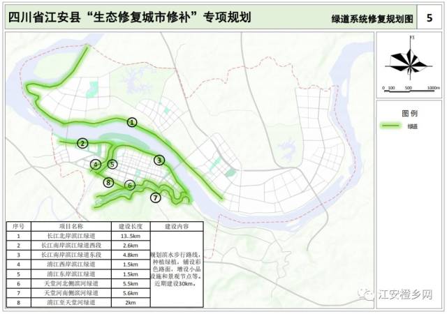 利在千秋!江安公示"城市双修"规划,九大修复工程覆盖125平方公里