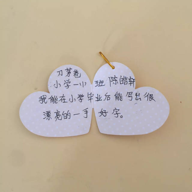 长大以后能开和谐号火车——来自一年级小朋友的心愿