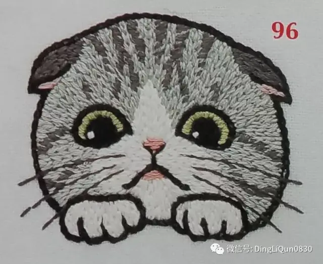 380款治愈系可爱猫咪刺绣集(中文收藏版)