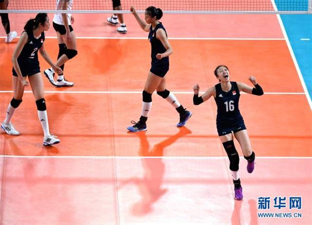 亚运会女排决赛 中国队3:0战胜泰国队 魏纪中马