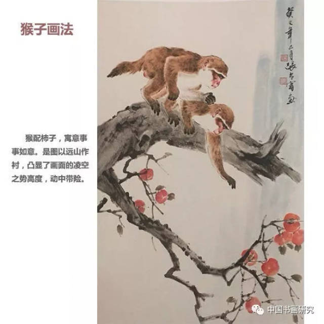 【国画技法】猴子的画法.