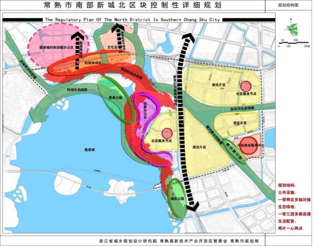 南至东南大道,西至昆承湖,文承路,北至三环路,规划面积5