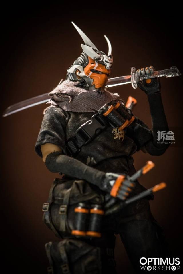 【谋士实拍】playdraw 街头武士系列 钢铁武士 12寸可动人偶