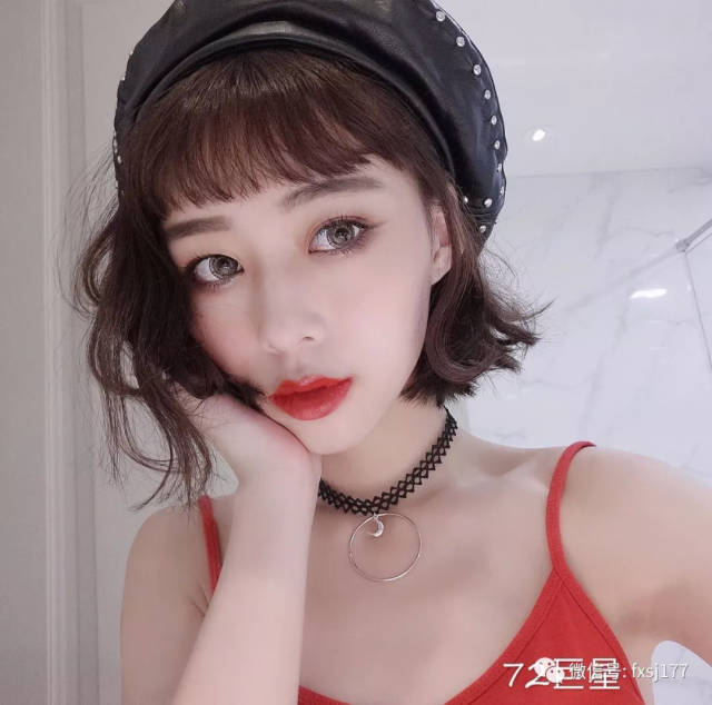少女系二次元刘海