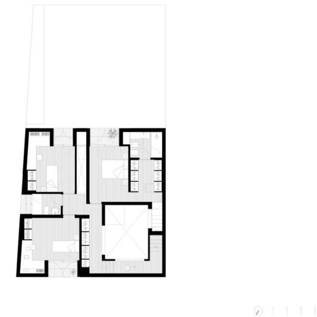 错层住宅:50个增强空间利用的平面案例