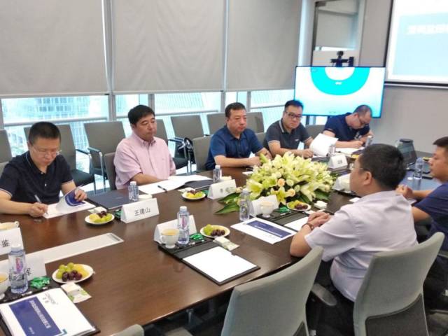 资讯集团公司总经理李岩视察深圳珠海项目
