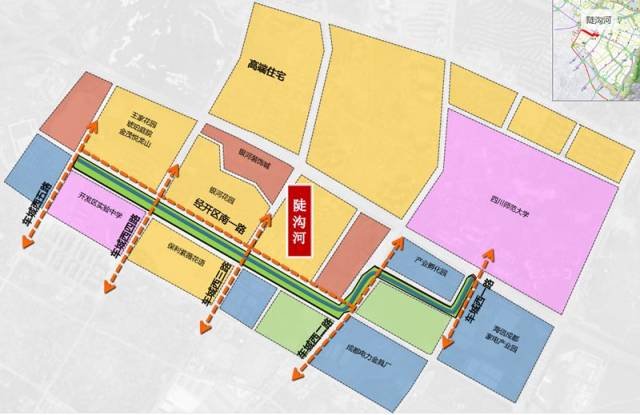 超23万平米,全长3公里…龙泉驿要建的这个带状公园离你家有多远?