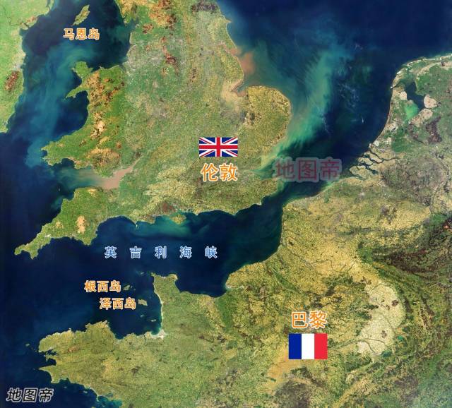海峡群岛距离法国更近,为什么会属于英国?